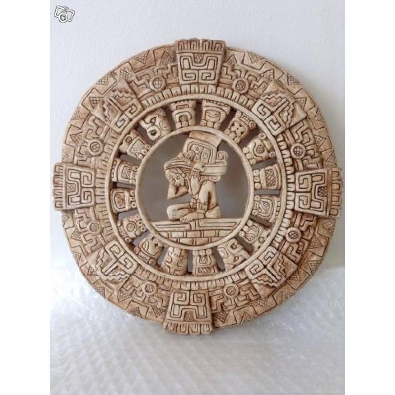 Mexikansk Maya Kalender Hantverk