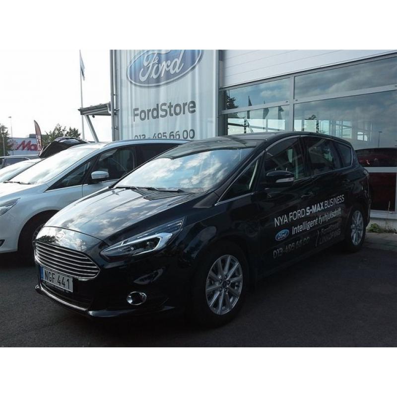 Ford S-Max 2,0 180hk AWD MPS Business 7sits -16