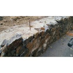 Stenar bortskänkes för dekoration,mur mm